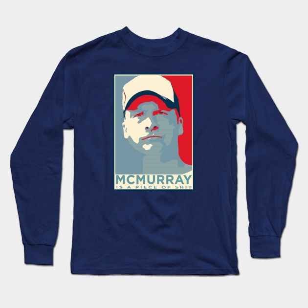 McMurray for President Long Sleeve T-Shirt by feedmepixiedust